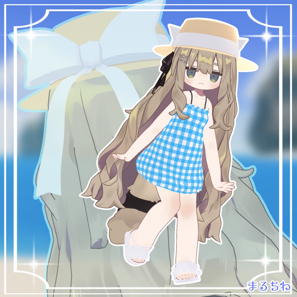 【キプフェル対応】もくもくワンピース -MokumokuOP-(帽子付)