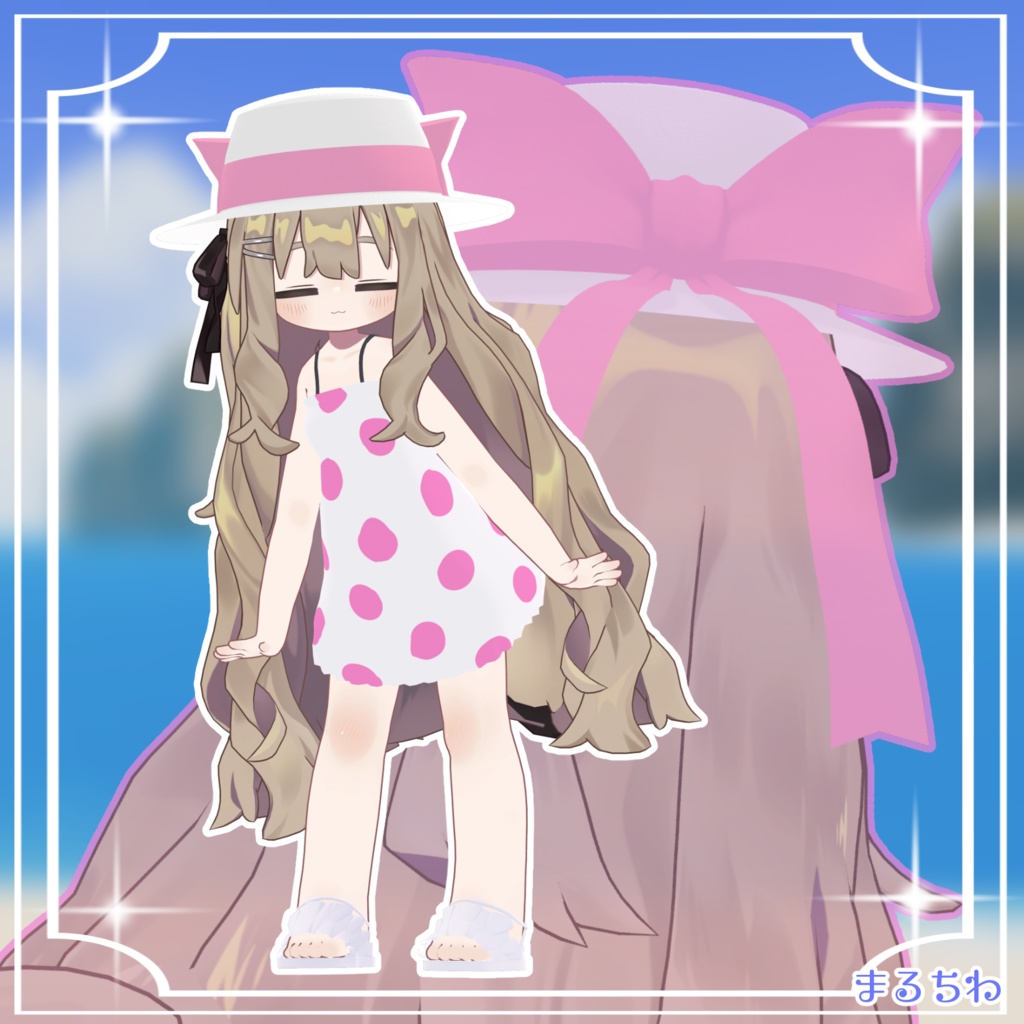 【キプフェル対応】もくもくワンピース -MokumokuOP-(帽子付)