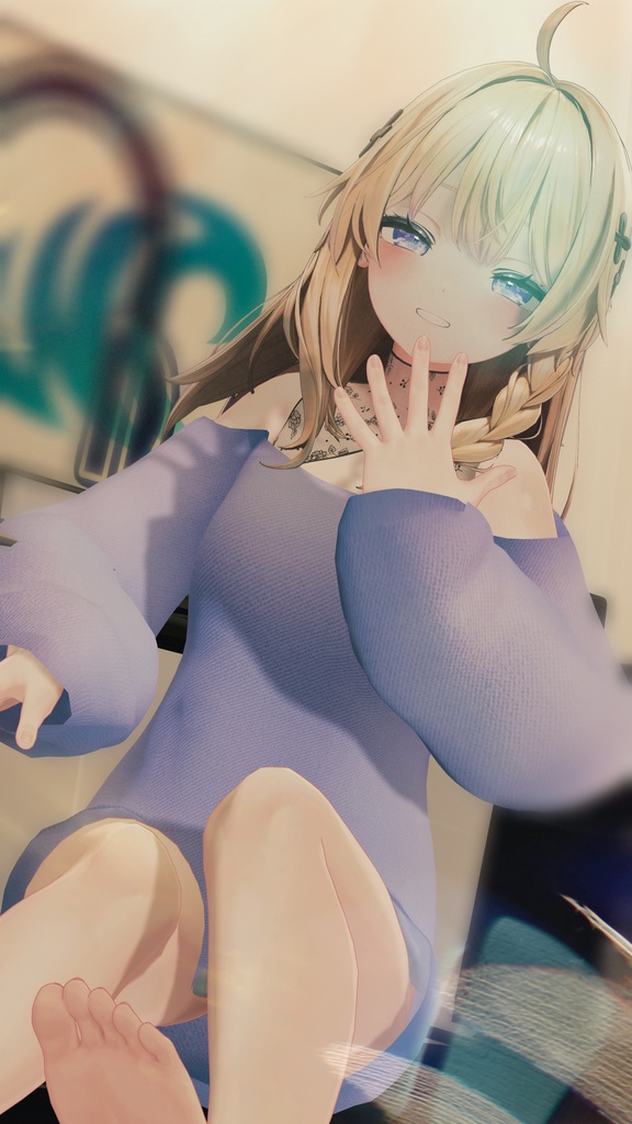 【5アバター対応】ゆるふわにっと-YURUFUWA knit-