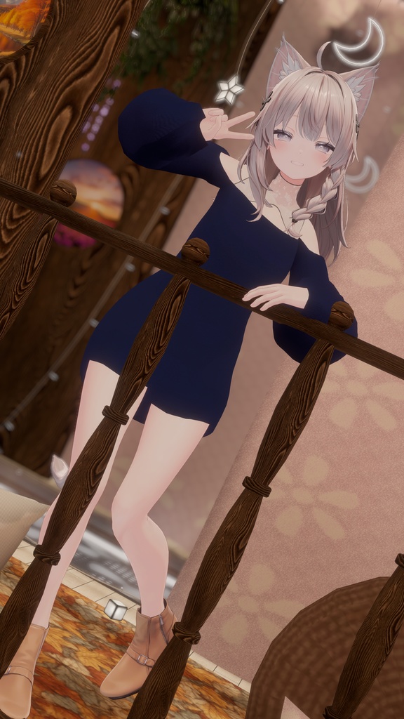 【5アバター対応】ゆるふわにっと-YURUFUWA knit-