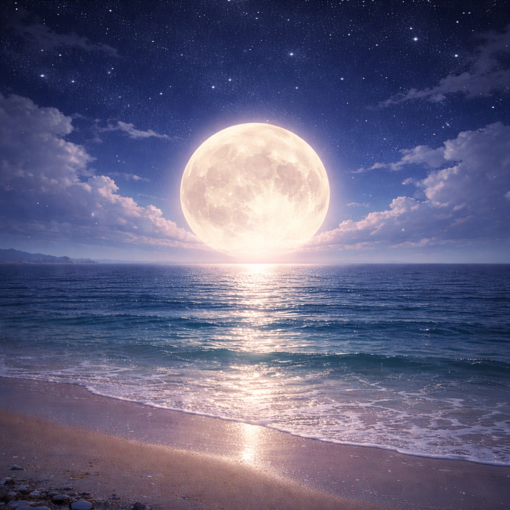 海に浮かぶ月-another-