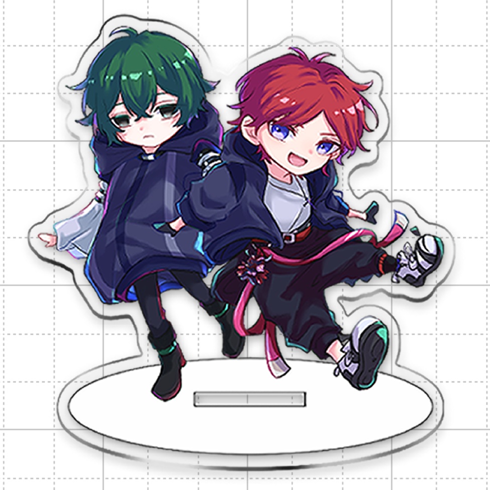 アクスタ《理紅＆氷緑》