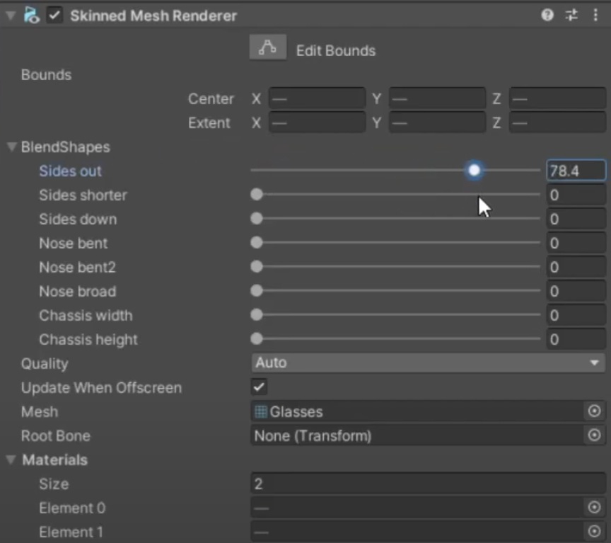3Dモデル【ネオンメガネ】4色バリエーション
