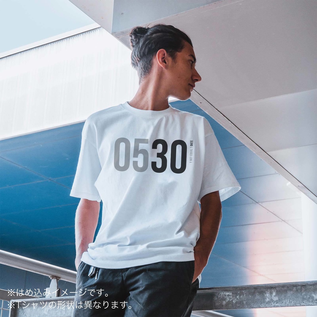 0530:WHITE:Y!=T DATE:T-Shirt