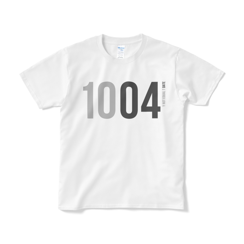 1004：WHITE：Y!=T DATE：T-Shirt
