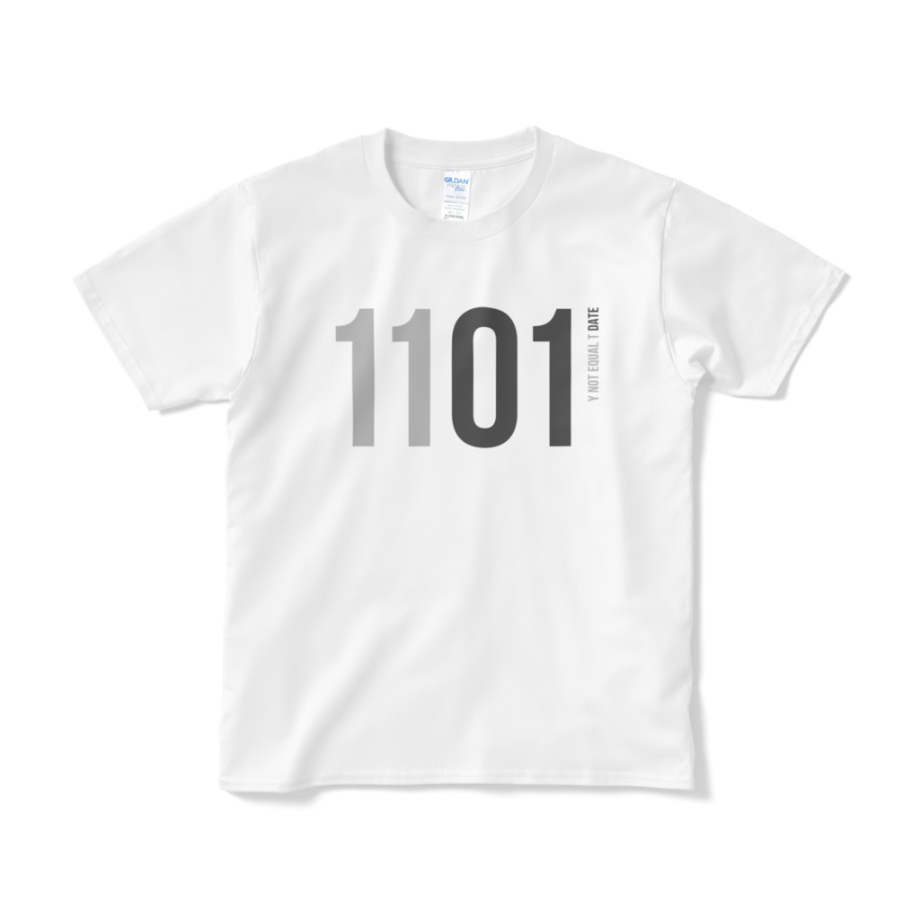 1101：WHITE：Y!=T DATE：T-Shirt