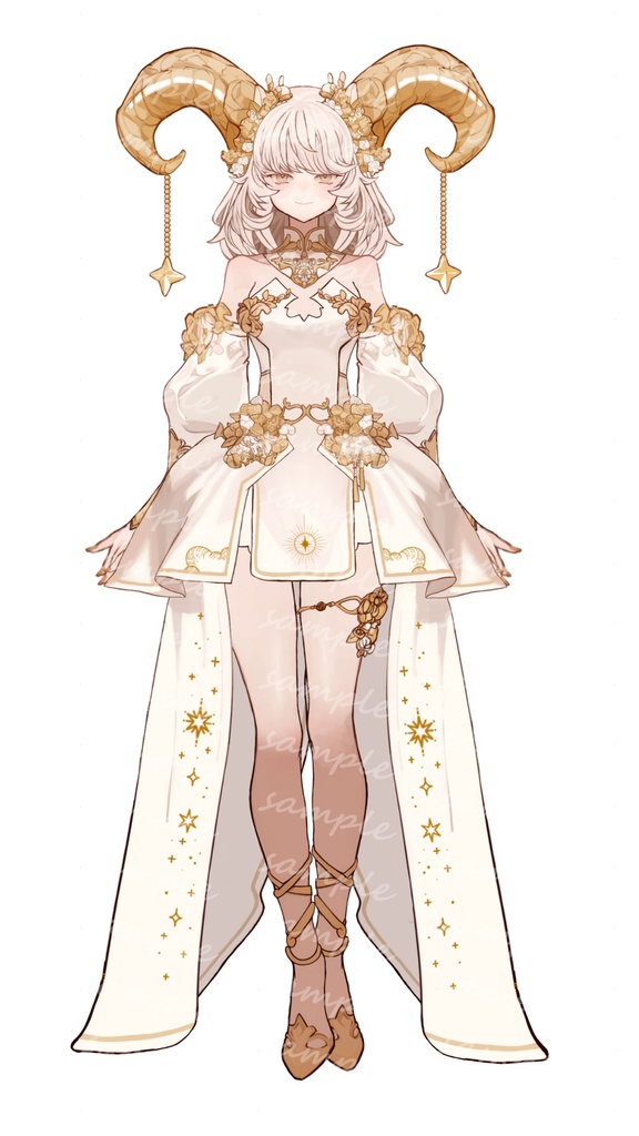 【Vtuber】パーツ分け済みPSDデータ【星の子】