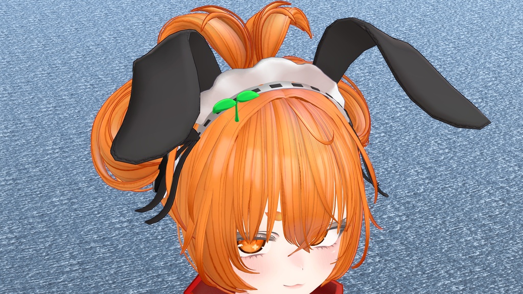 くねくねするふたばのアクセサリー【VRChat】