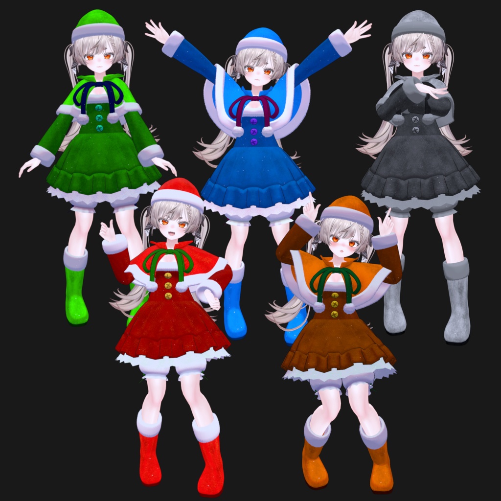 新人サンタガール【VRChat】