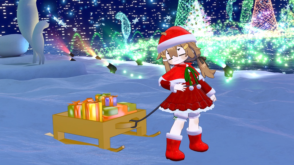 新人サンタガール【VRChat】