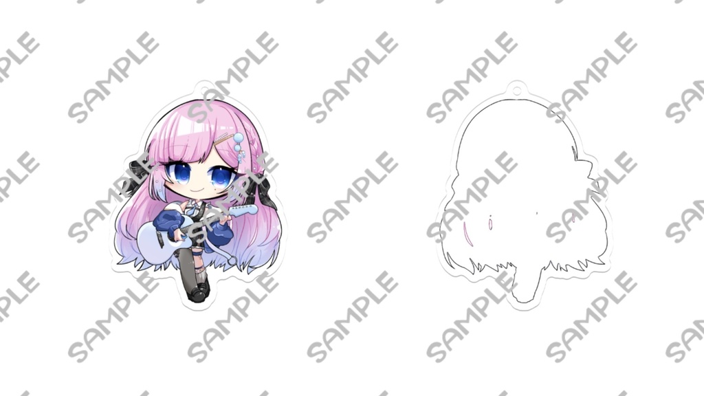 アクリルキーホルダー 全3種