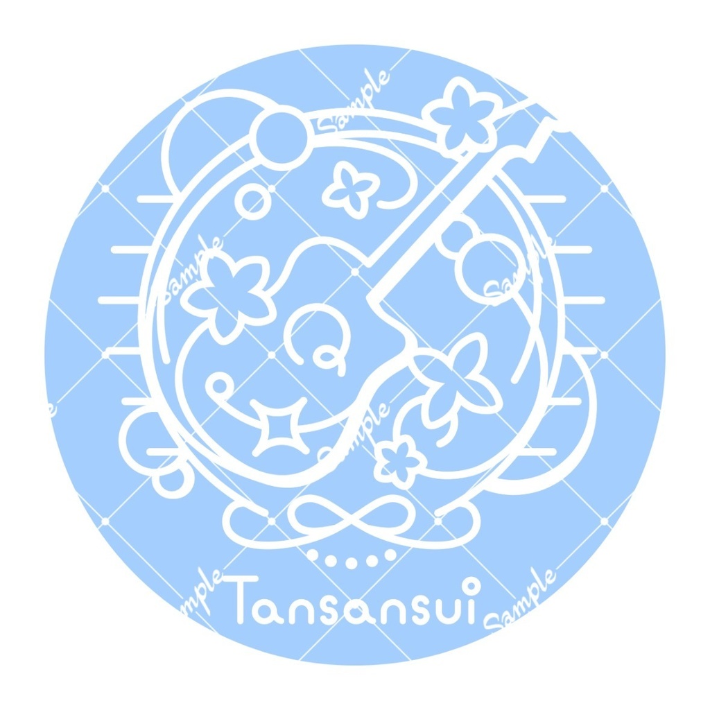 炭酸水シンボルロゴ缶バッジ 全2種