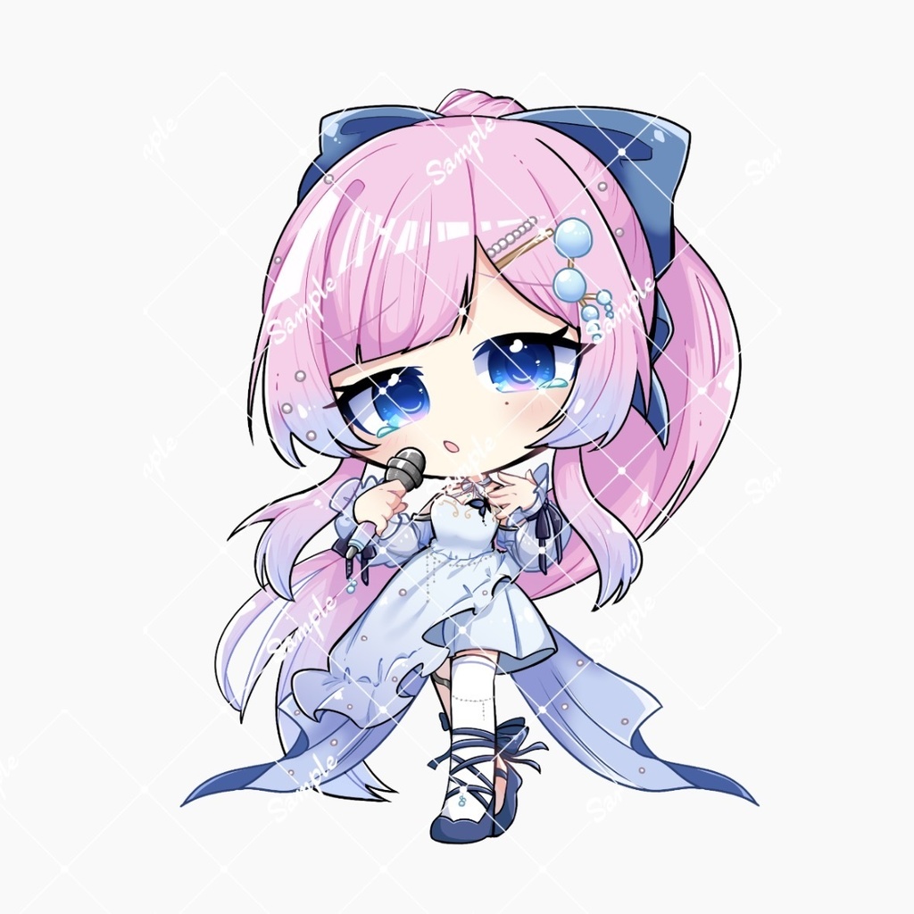 炭酸水新衣装アクリルキーホルダー🫧