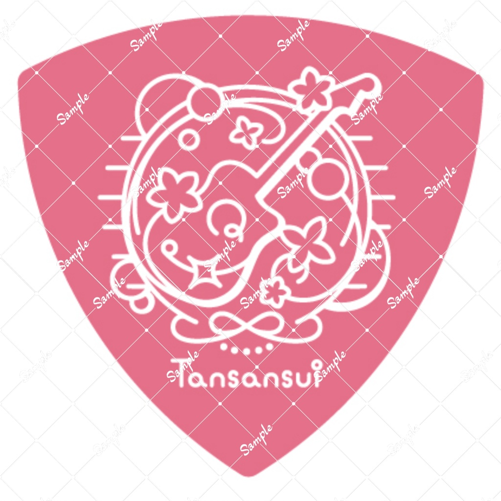 【新商品】🫧炭酸水シンボルロゴ入りギターピック(サイン入り)🎸𓂃◌𓂂