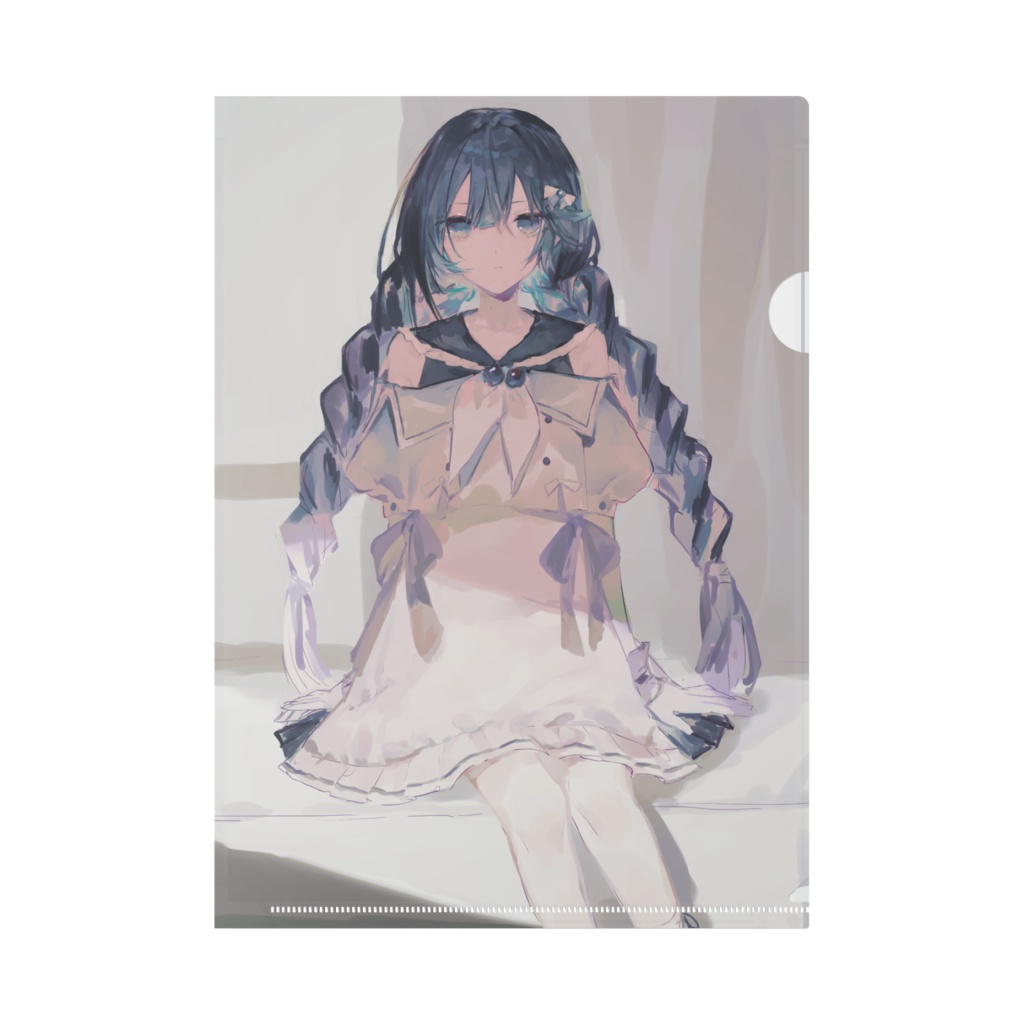 多間硝子限定クリアファイル