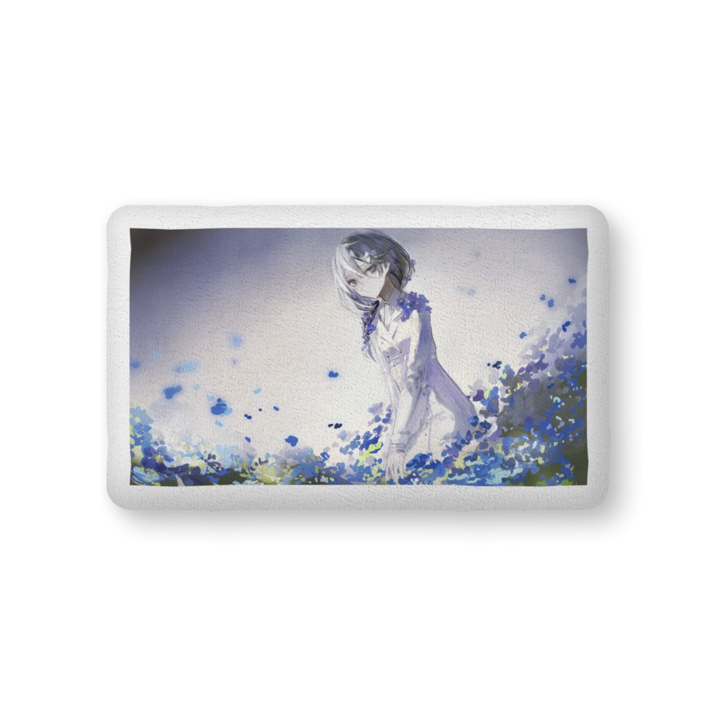 硝子ちゃんふかふかクッション - 中（H36×W56cm）