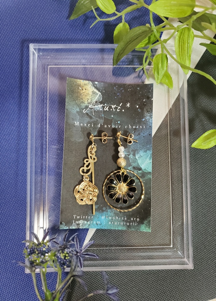 煌シリーズ 燭台切光忠 ピアス (限定1個)