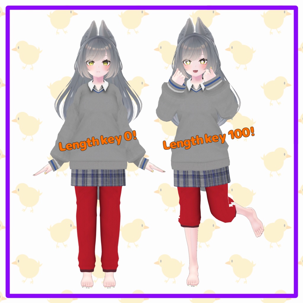 【リーファ&ルーナリット用制服】school uniform 「OIMO」