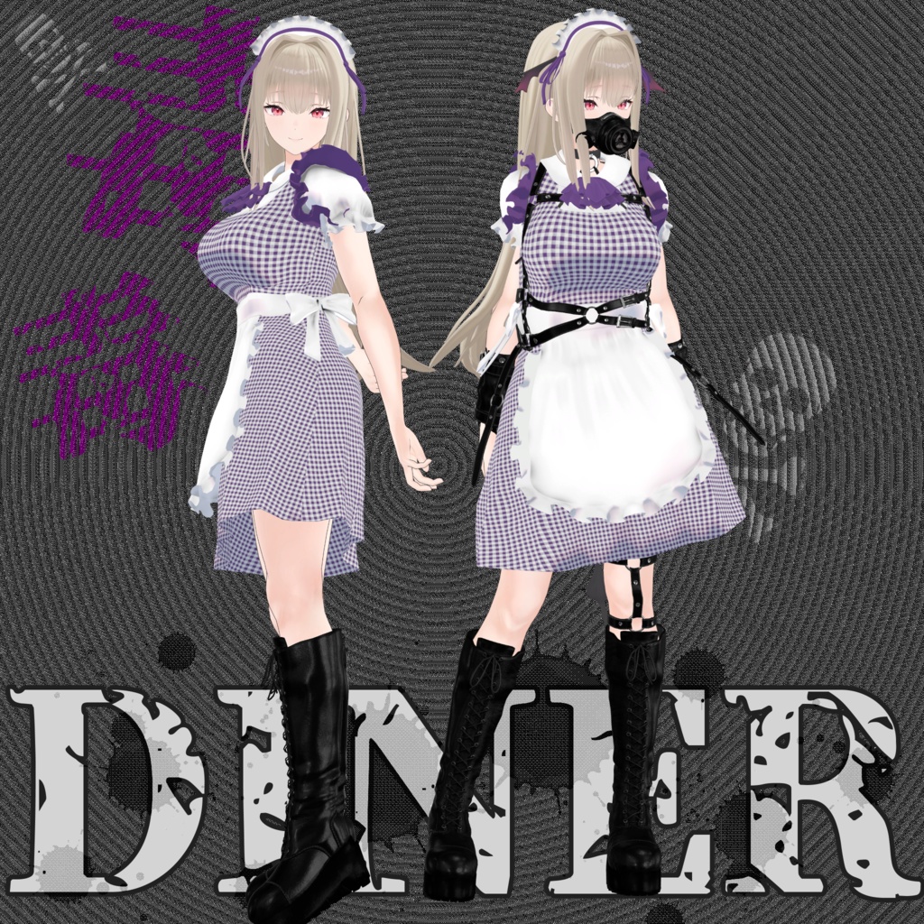 [7 Avatar]メイド服【毒毒DINER】- Tactical Maid DOKUDOKU DINER 缩略图 11