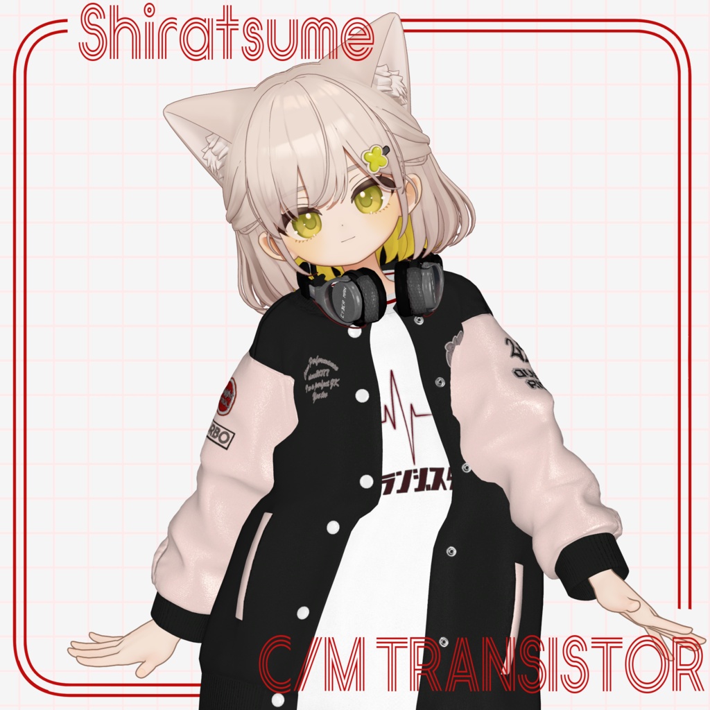 [18 avater] Varsity Jacket [C/M TRANSISTOR]   (スタジャン 「C/Mトランジスタ」)