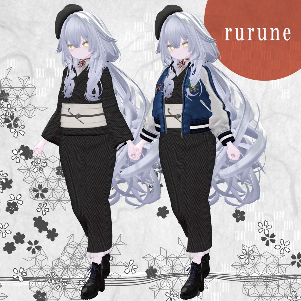 [14 Avatar] 和服xスカジャン『DON-DO FIRE』 缩略图 10