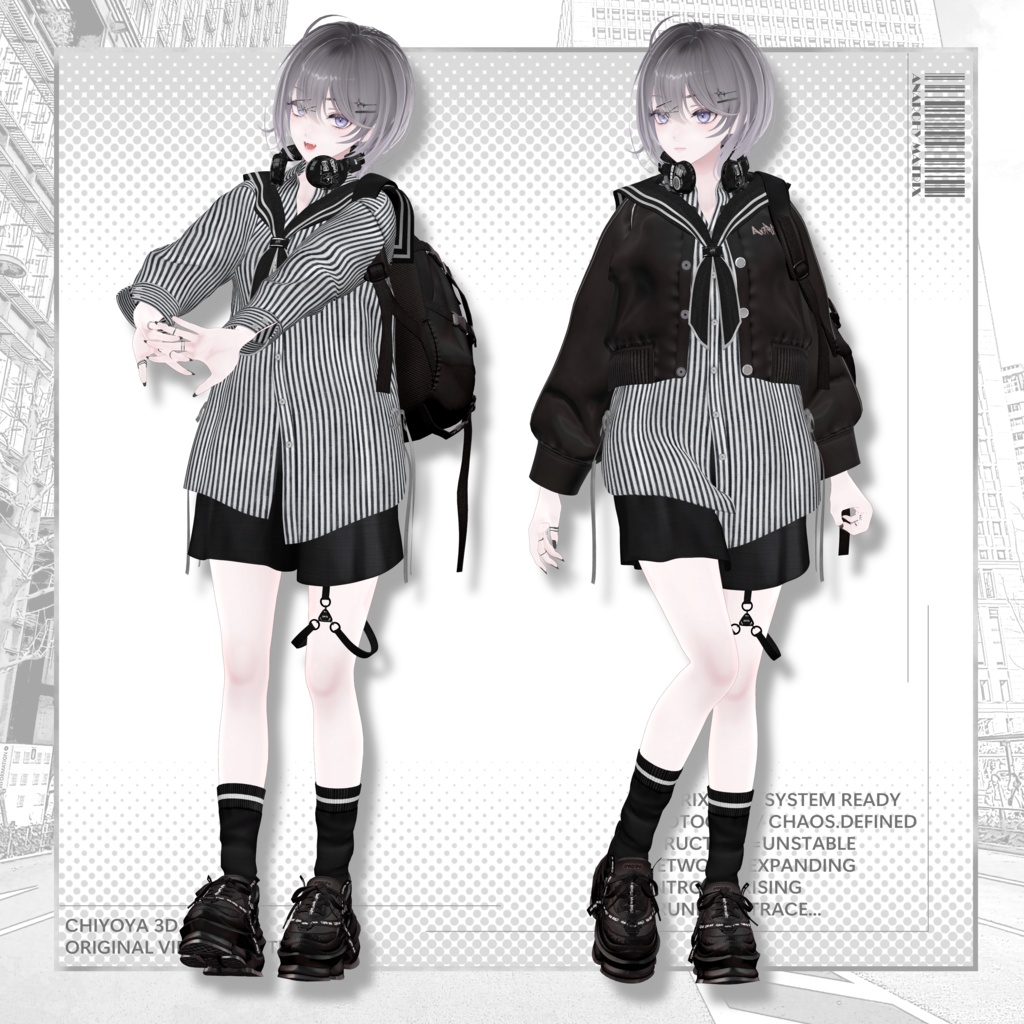 30 Avatar] ANTRIX - ちよ屋 -chiyoya3D- - BOOTH