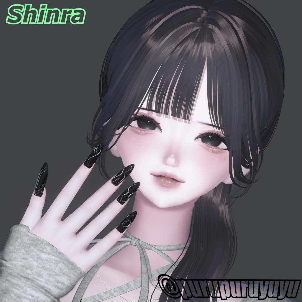 【4アバター対応】WabiSabi Nails