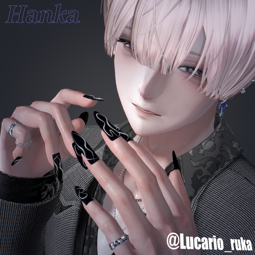 【4アバター対応】WabiSabi Nails