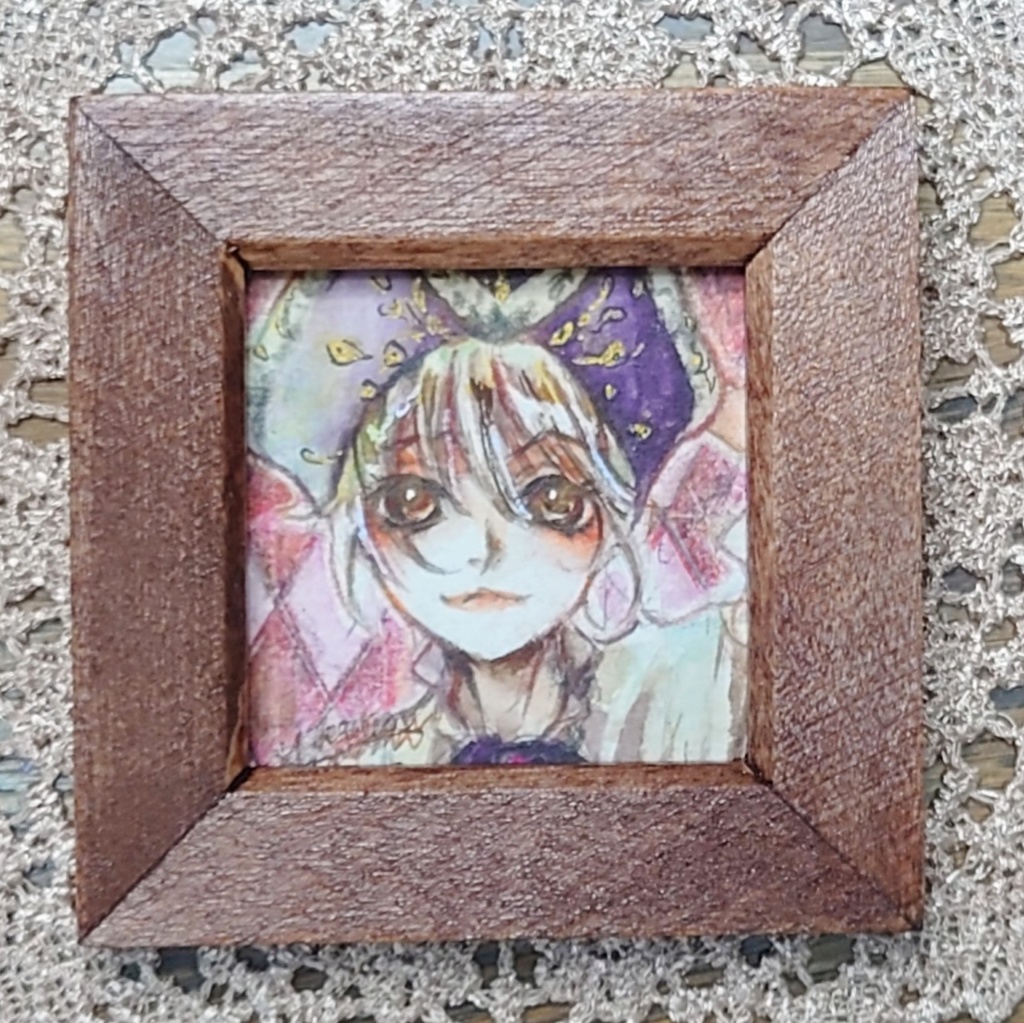 【ミニ額原画イラスト】海賊少年