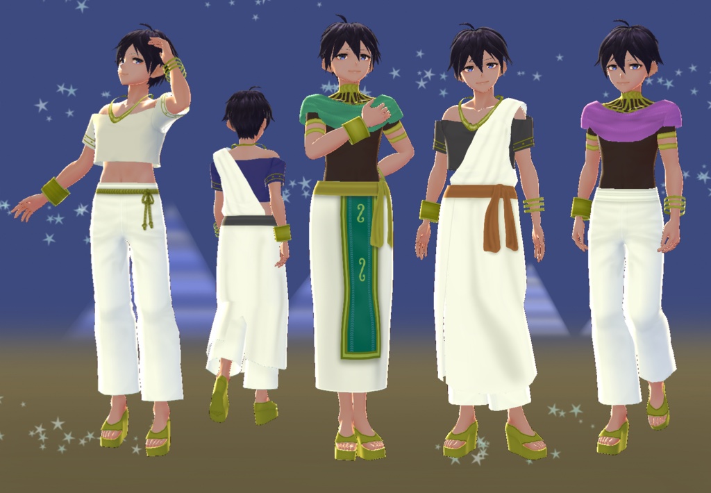 【VRoid】エジプト風セット