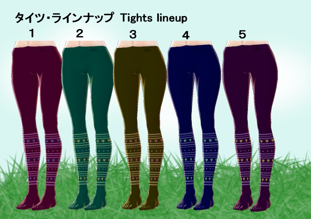 【VRoid】山ガール風セット