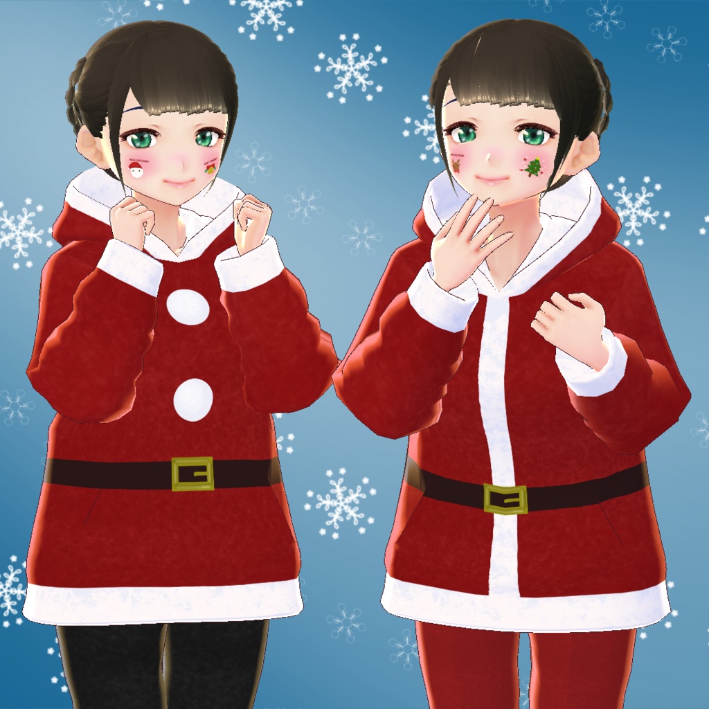 【VRoid】サンタパーカセット