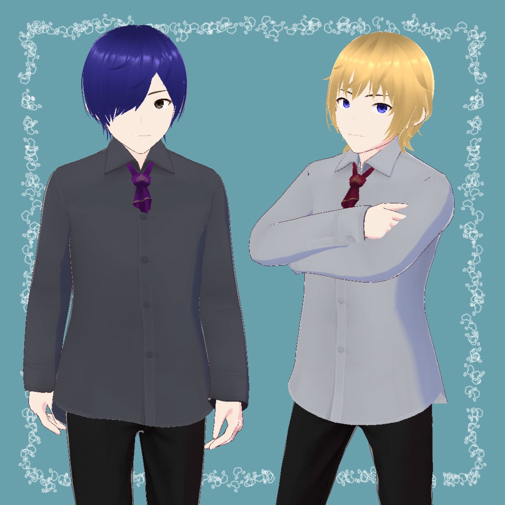 【VRoid】スカーフタイAセット(正式版)