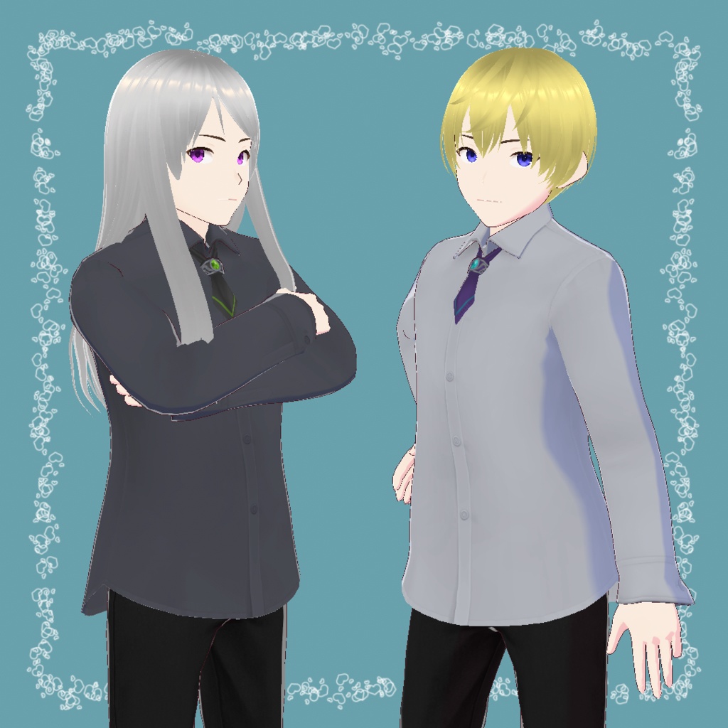 【VRoid】スカーフタイBセット(正式版)