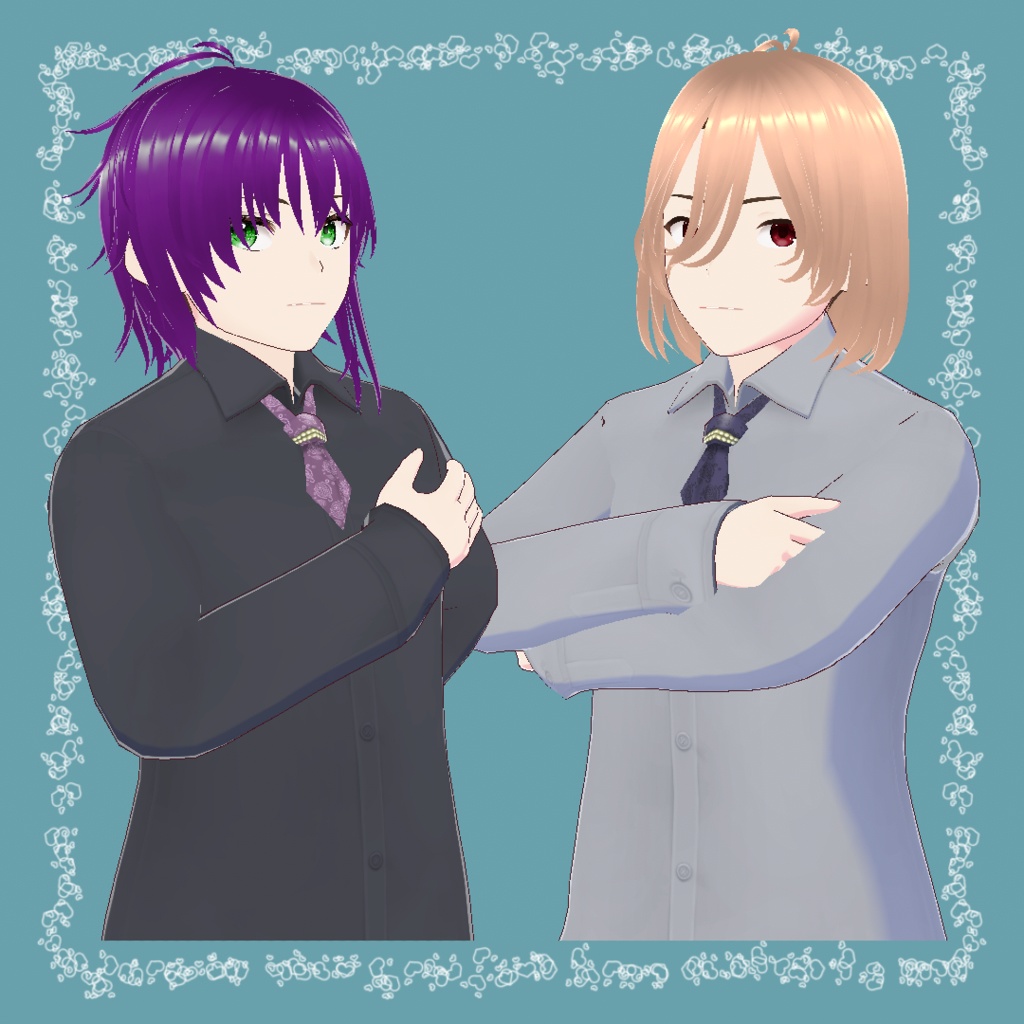 【VRoid】スカーフタイCセット(正式版)