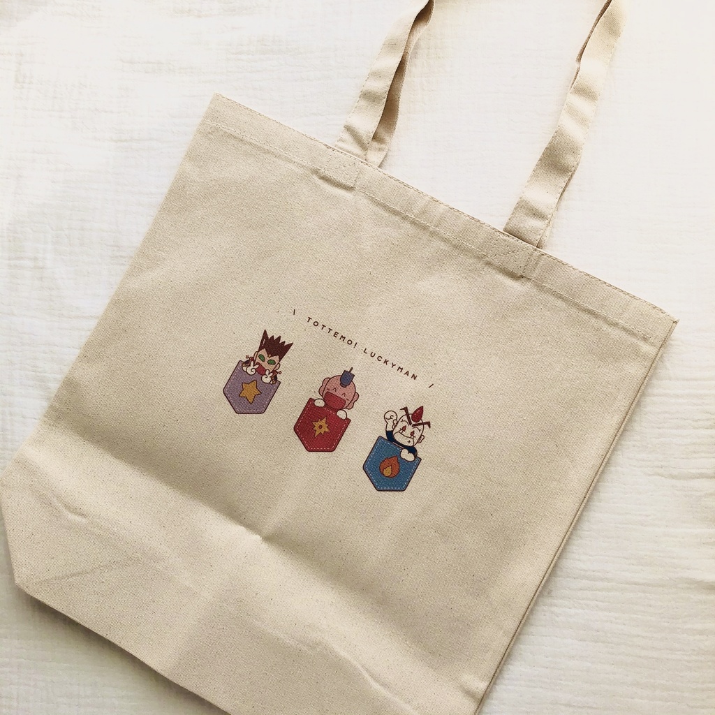 【オンデマ販売】とっても!ラッキーマン ★ トートバッグ