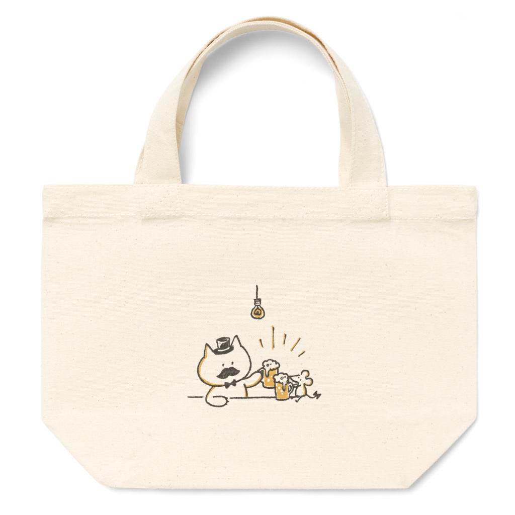 おひげ猫「Cheers!」