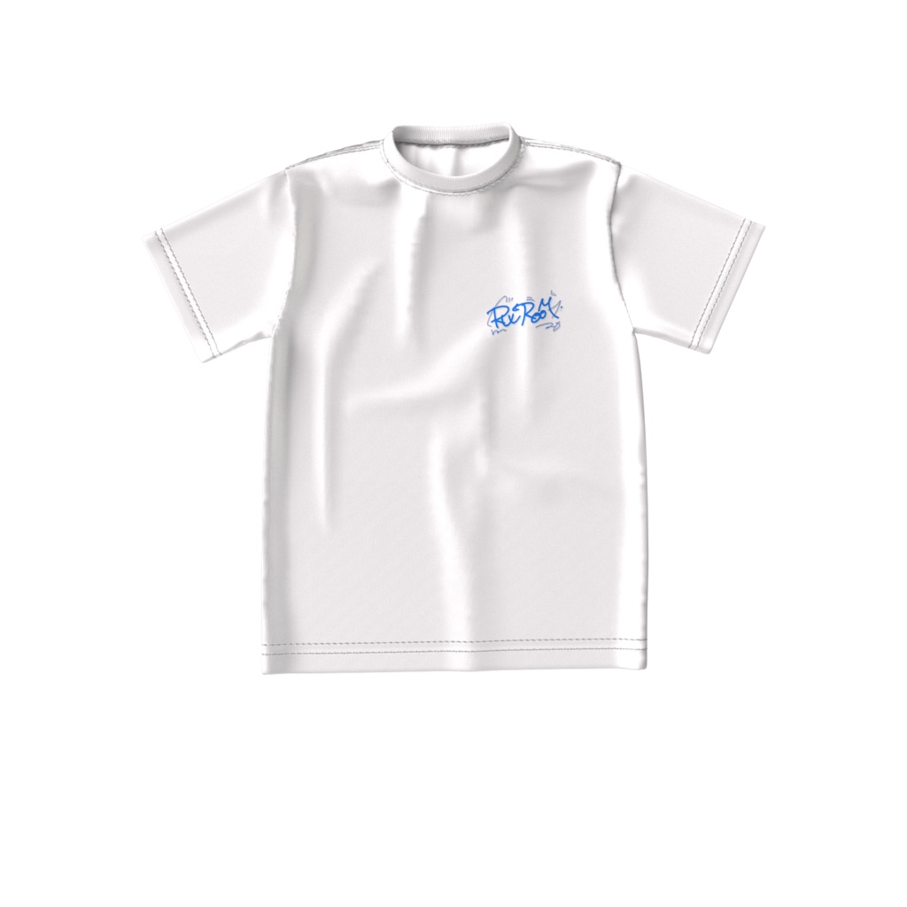 【RUUROOM】サインロゴ Tシャツ W