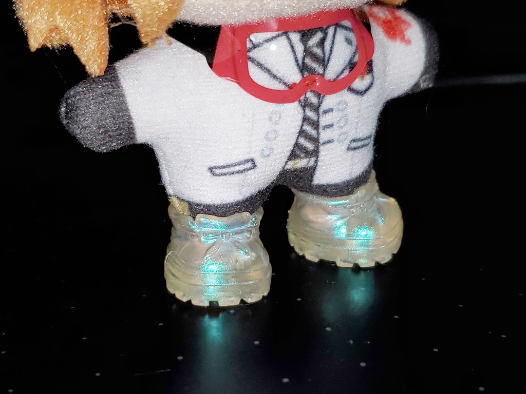 プリズムクリアぬいブーツ(10、16㎝サイズ向け)