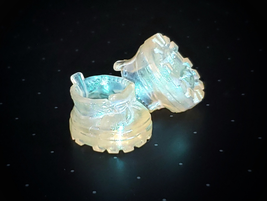 プリズムクリアぬいブーツ(10、16㎝サイズ向け)