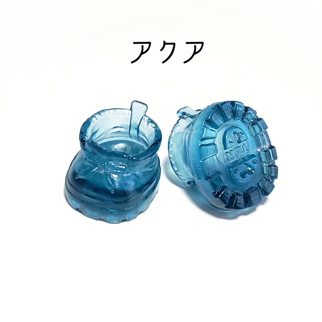 クリアカラーぬいブーツ(10㎝サイズ向け)