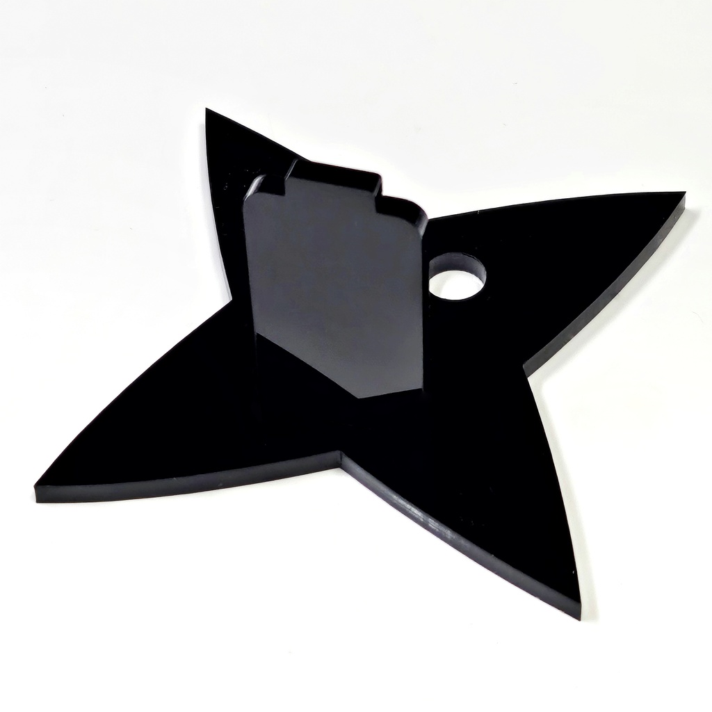 しゅりけん型ぬいスタンド(8~10センチサイズ向け)