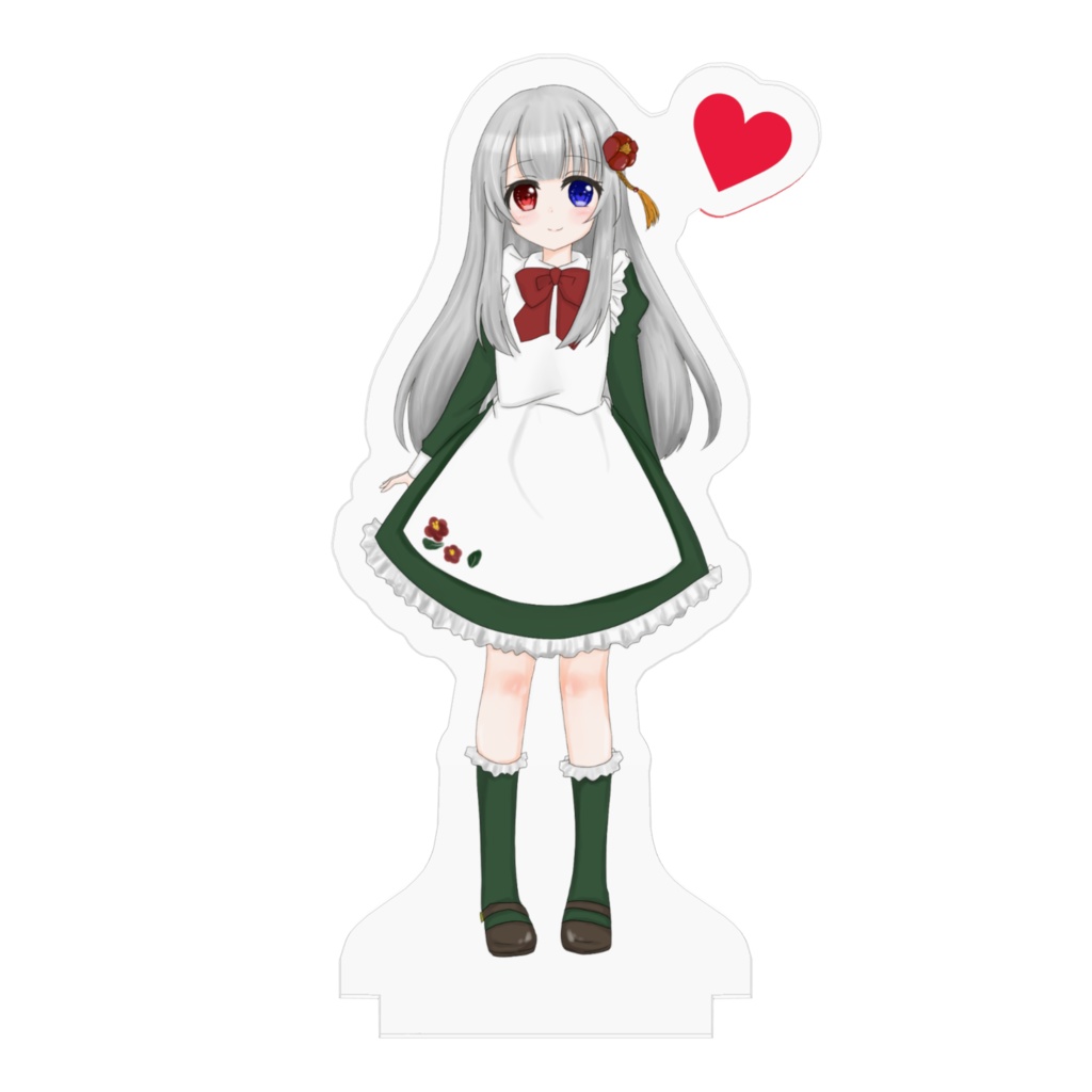 カメーリエちゃんアクスタ1(メイド服・試作)