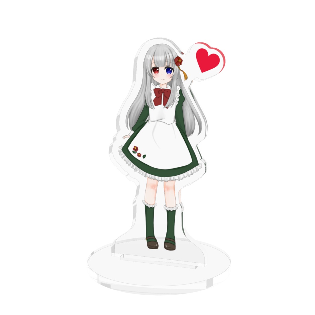 カメーリエちゃんアクスタ1（メイド服・試作）