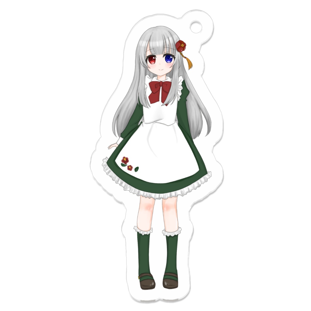 カメーリエちゃんアクキー1(メイド服)