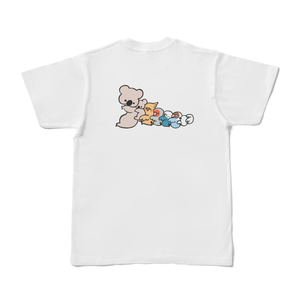 Tシャツ　のーせーてっ背面