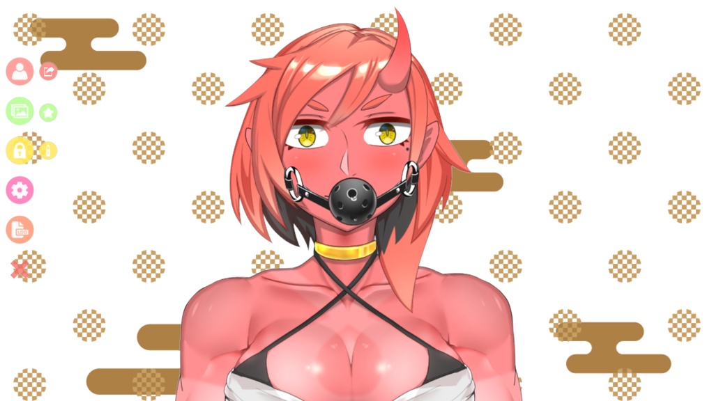 VtubeStudio用アイテム_BallGag