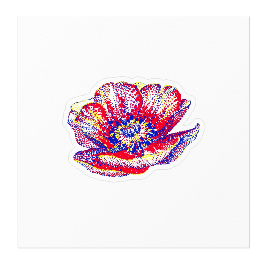 アネモネのシール