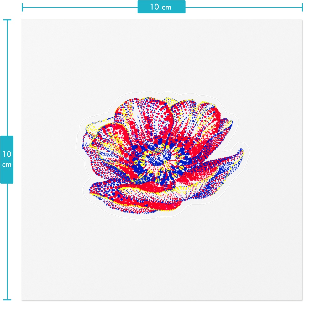 アネモネのクリアシール