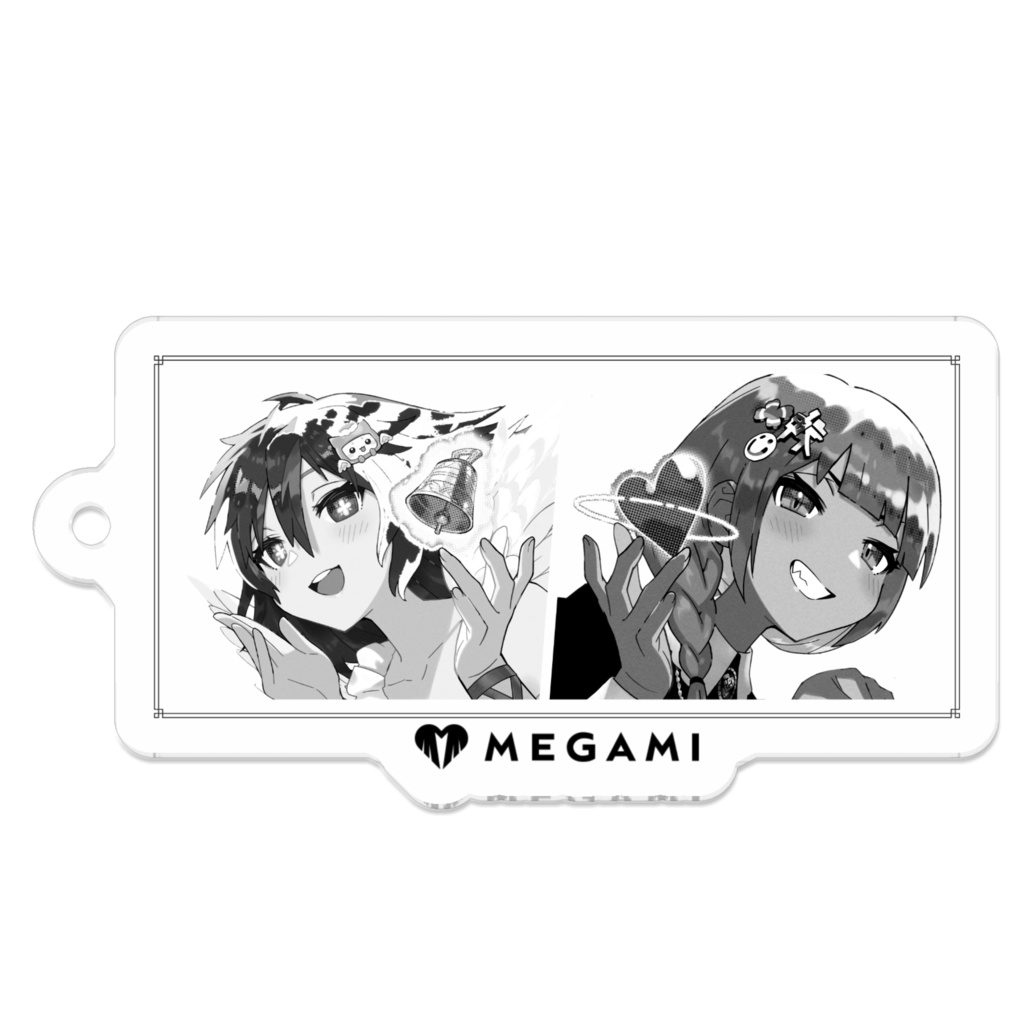 MEGAMI アクリルキーホルダー003